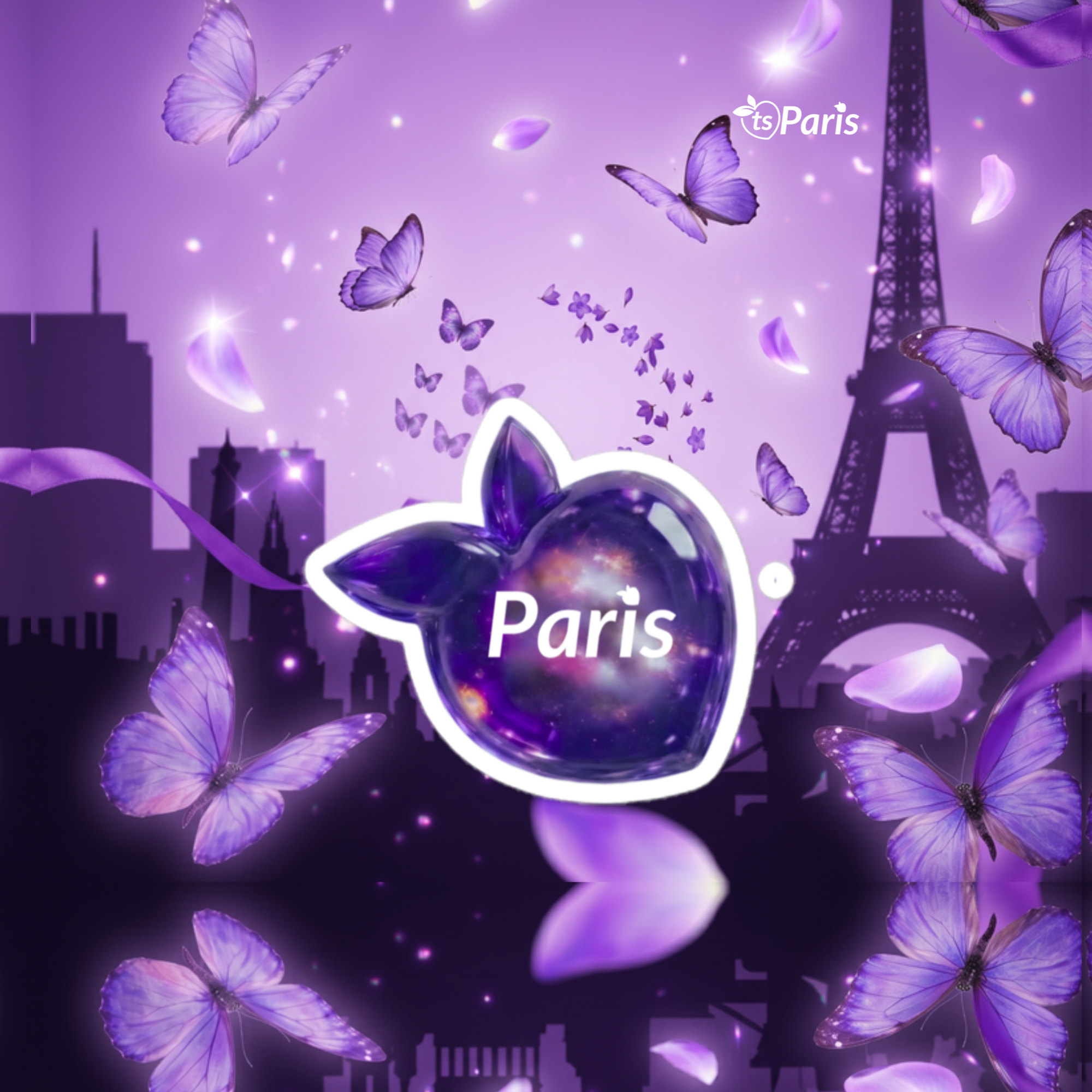 tsgabrielle® • Paris • Autocollant • Sans bulles • Taille unique - View 10