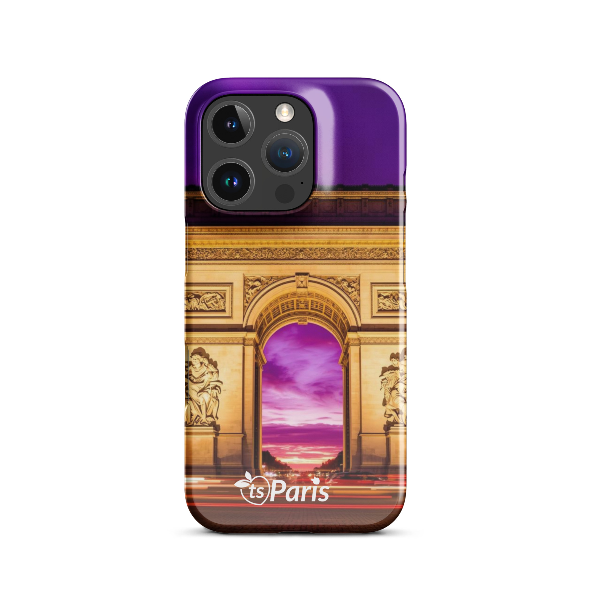 tsgabrielle® • Paris - Arc de Triomphe • Étui Snap Compatible avec iPhone® • Derniers Modèles