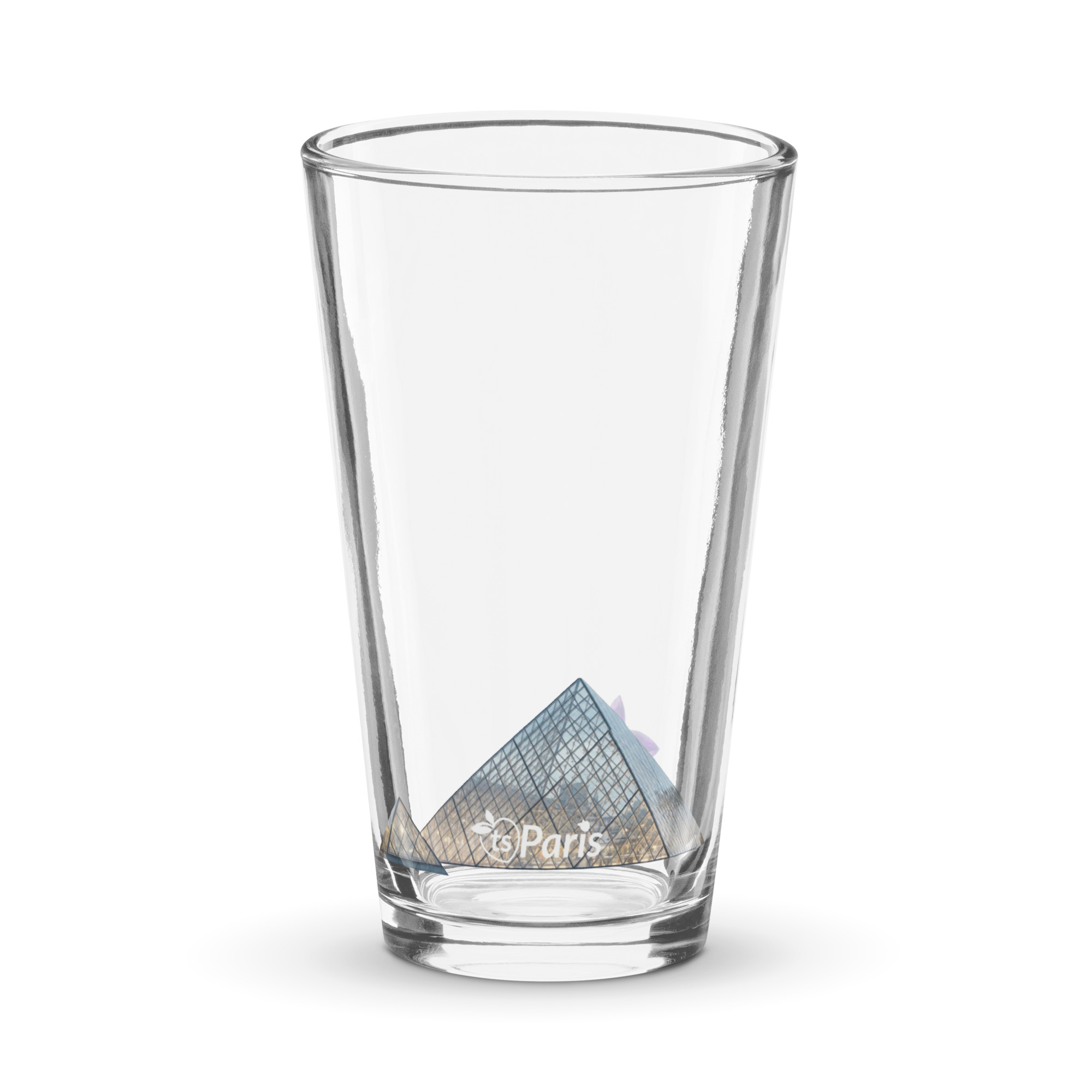 tsgabrielle® • Paris - Louvre-Pyramide • Shaker-Pint-Glas • 16 oz