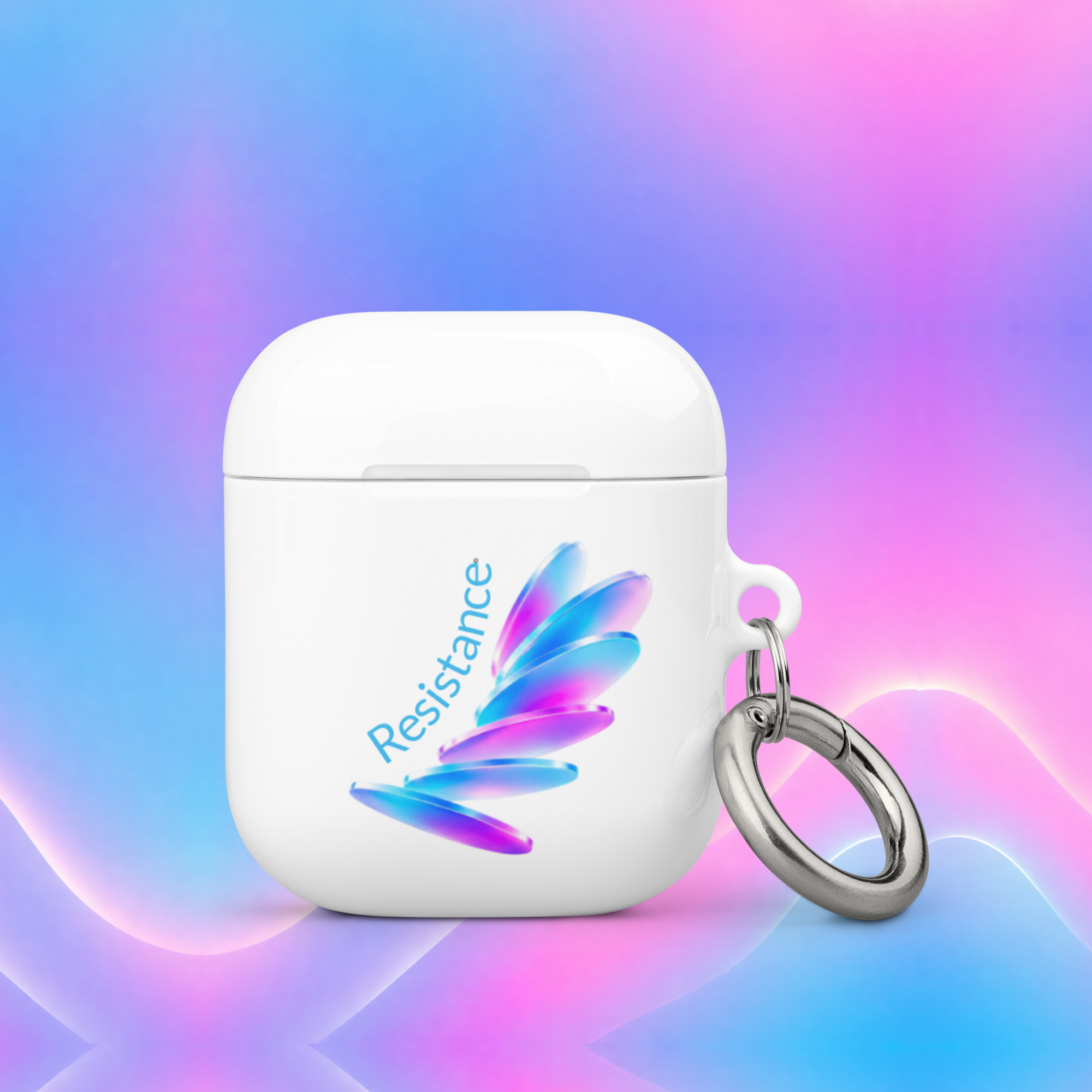 tsgabrielle® • Pride 26 • Étui Compatible avec AirPods® • Blanc