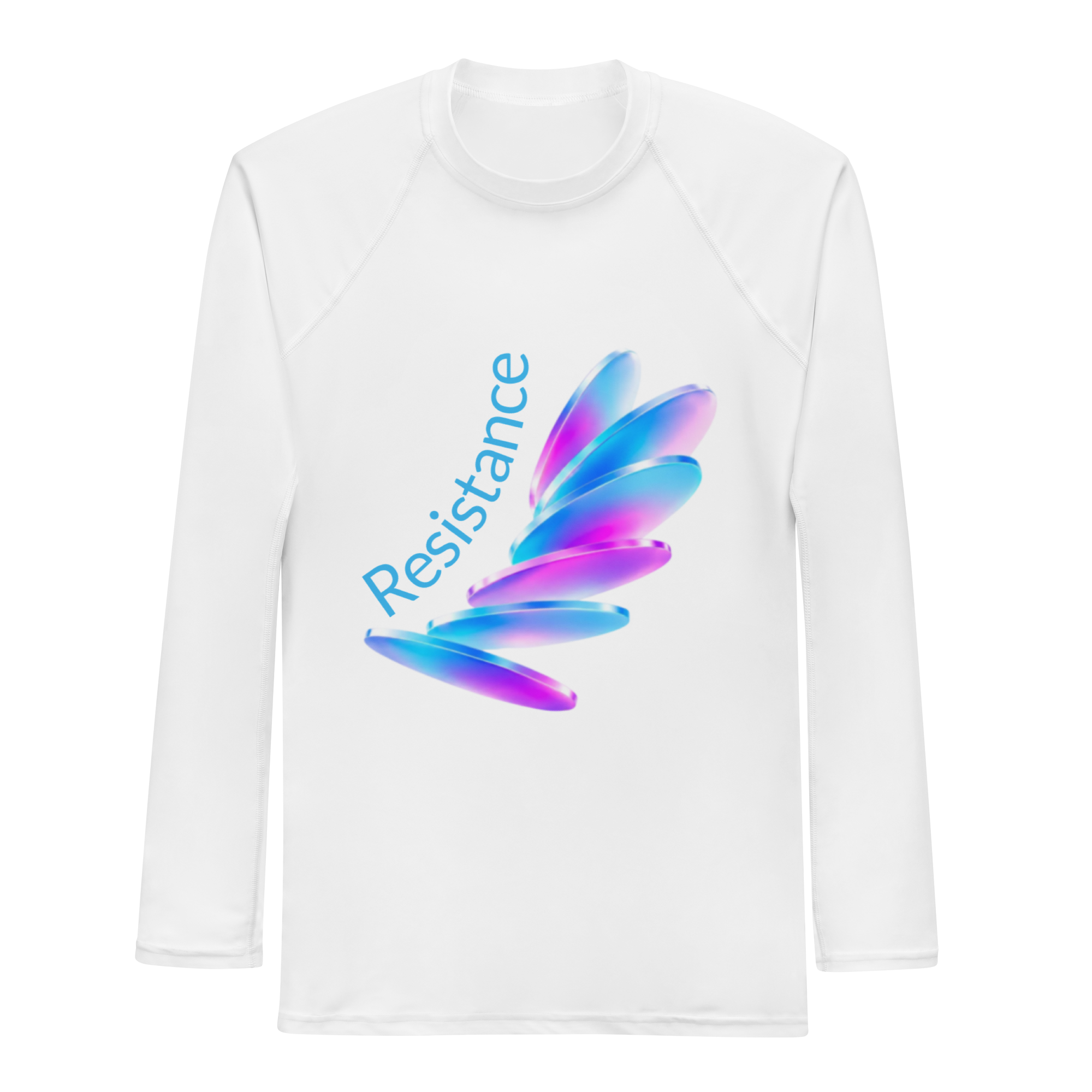 tsgabrielle® • For Him• Pride 26 • Rash Guard • White