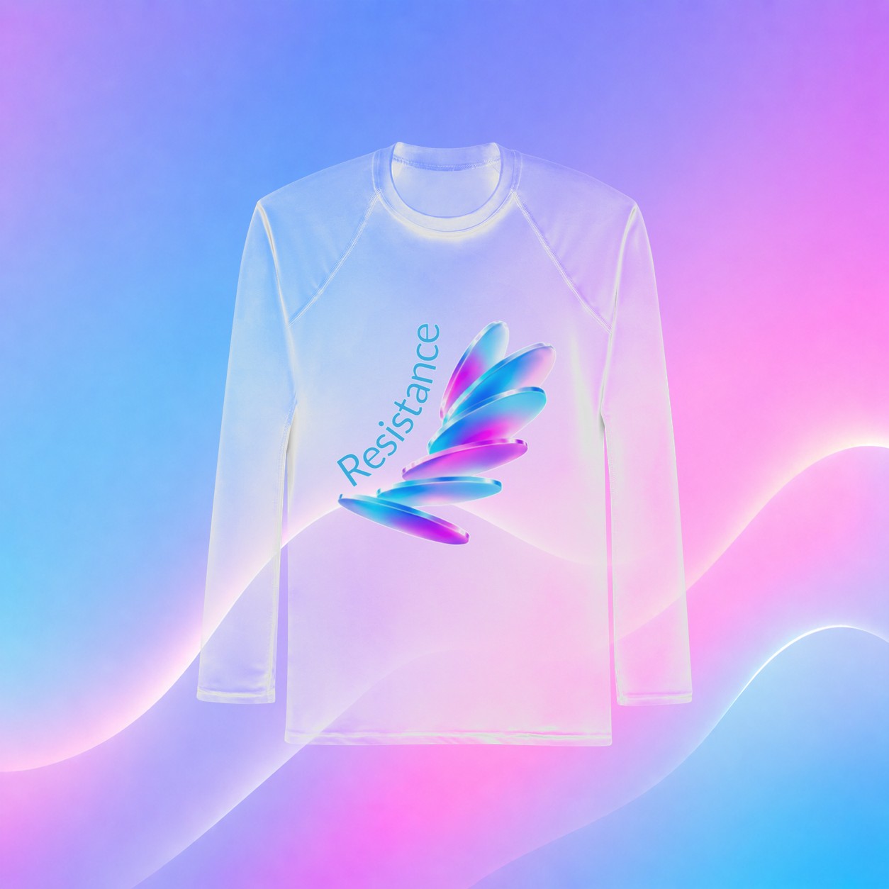 tsgabrielle® • Pour Lui • Pride 26 • Rash Guard • Blanc