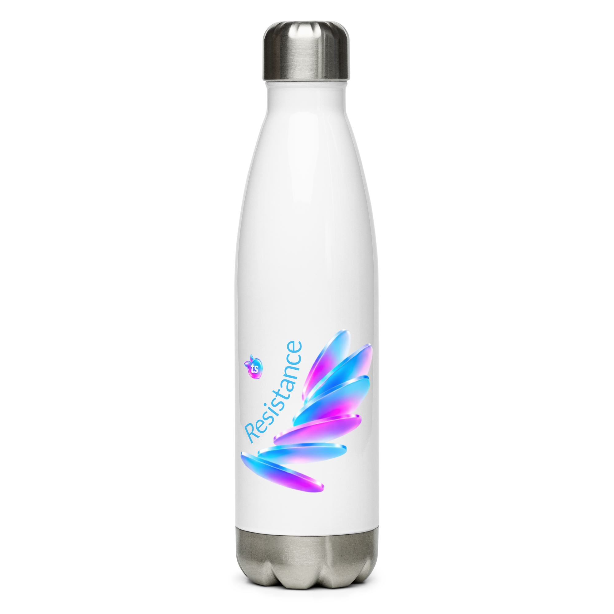 tsgabrielle® • Pride 26 • Gourde • Blanche • Acier Inoxydable • 17 oz