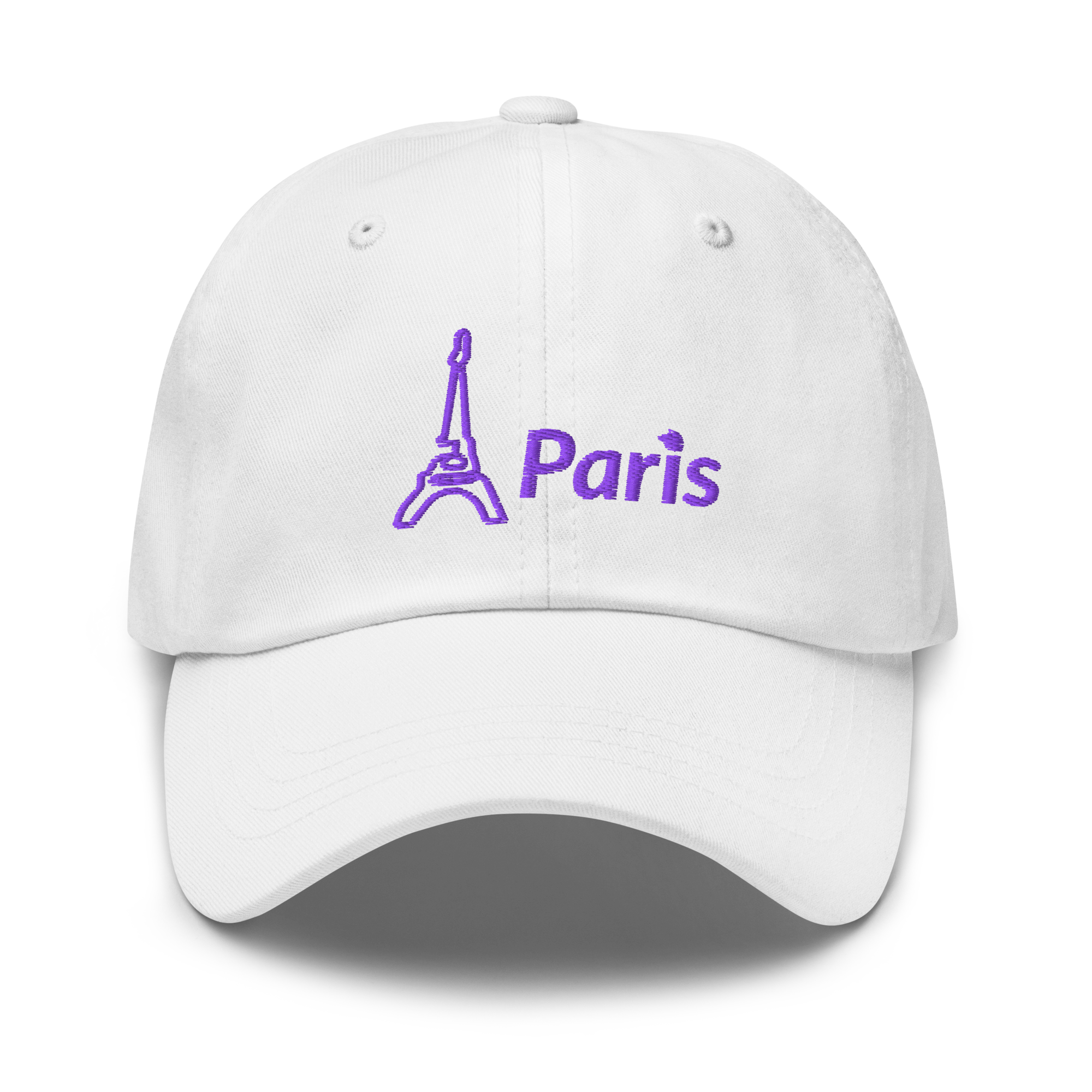 tsgabrielle® • Paris - La Tour Eiffel • Casquette • Blanche
