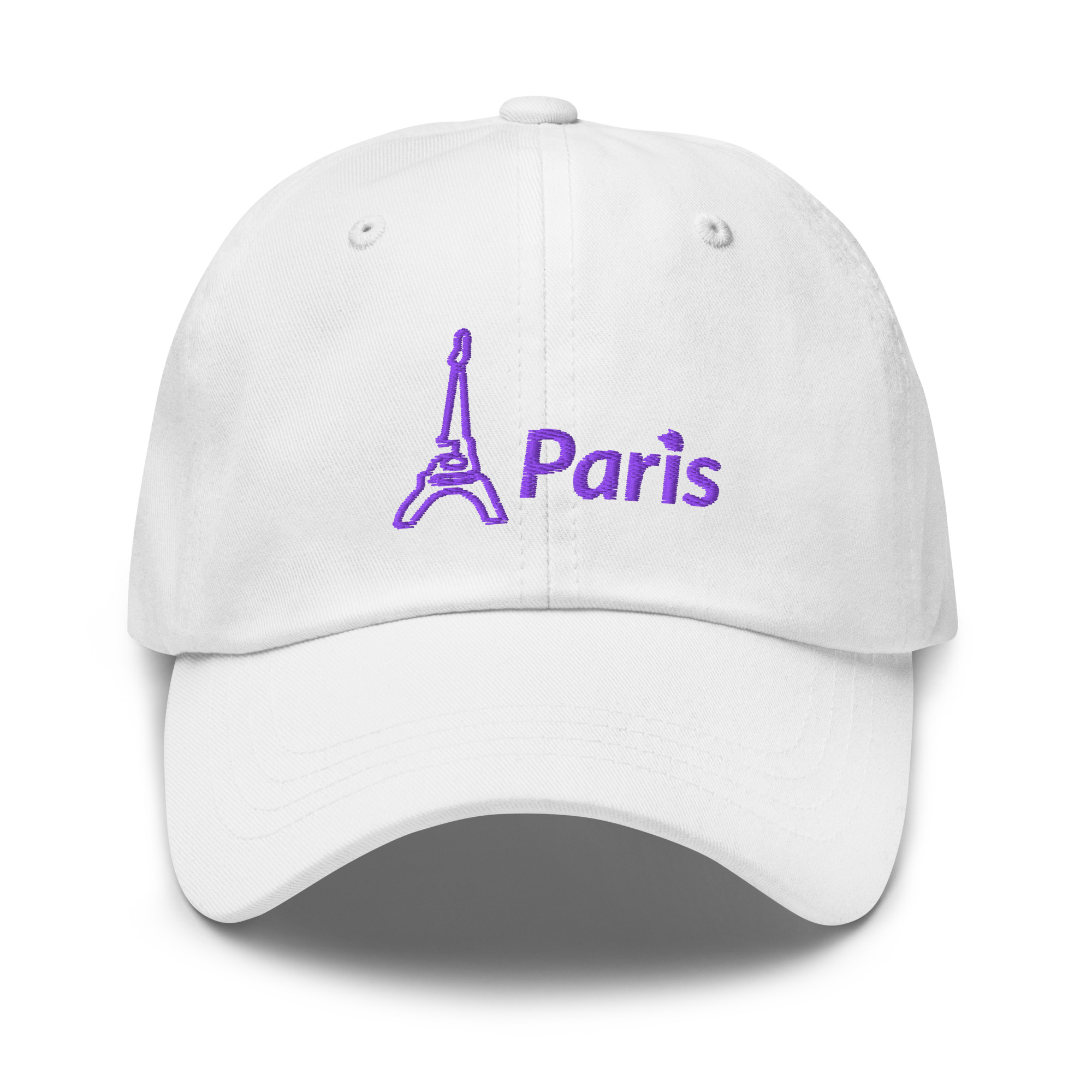 tsgabrielle® • Paris - La Tour Eiffel • Casquette • Blanche