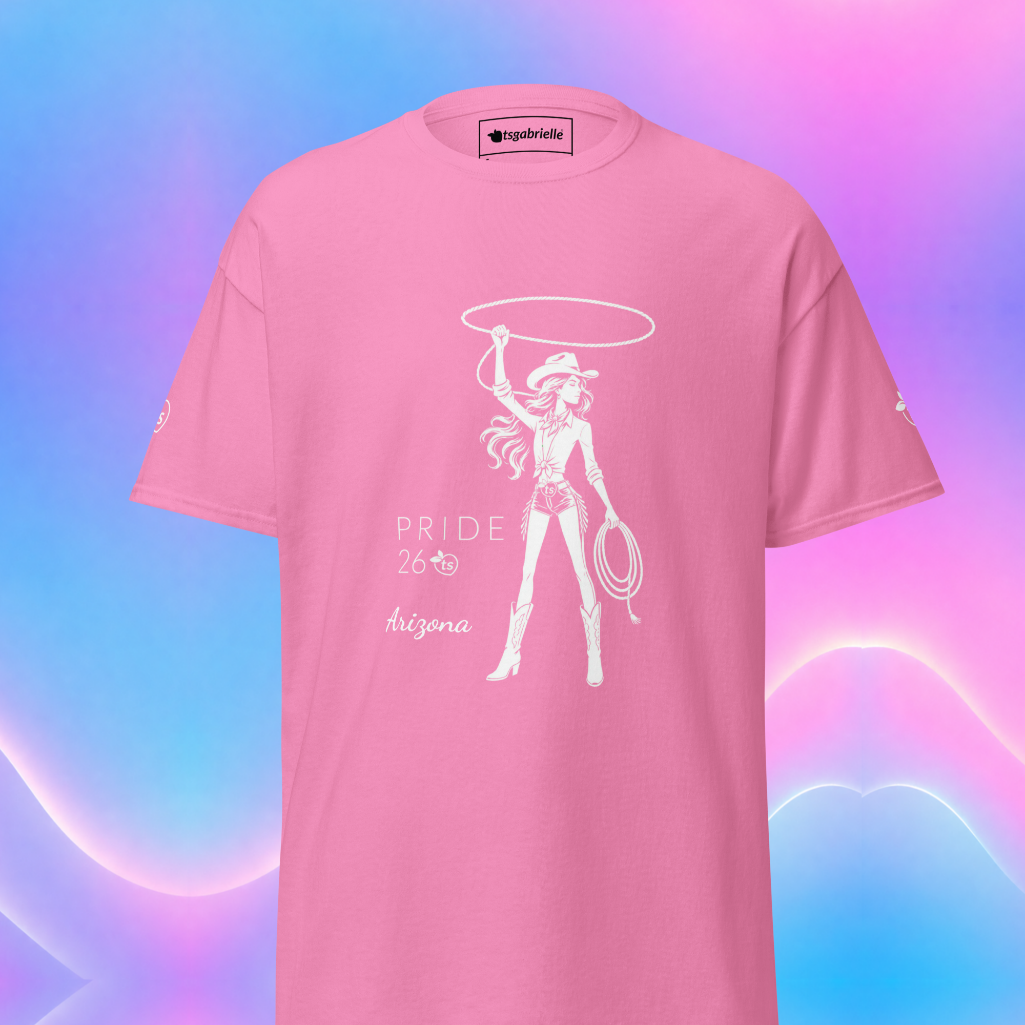 tsgabrielle® • Sélection Masculine • Pride 26 - Arizona • T-shirt Classique • 14 Couleurs