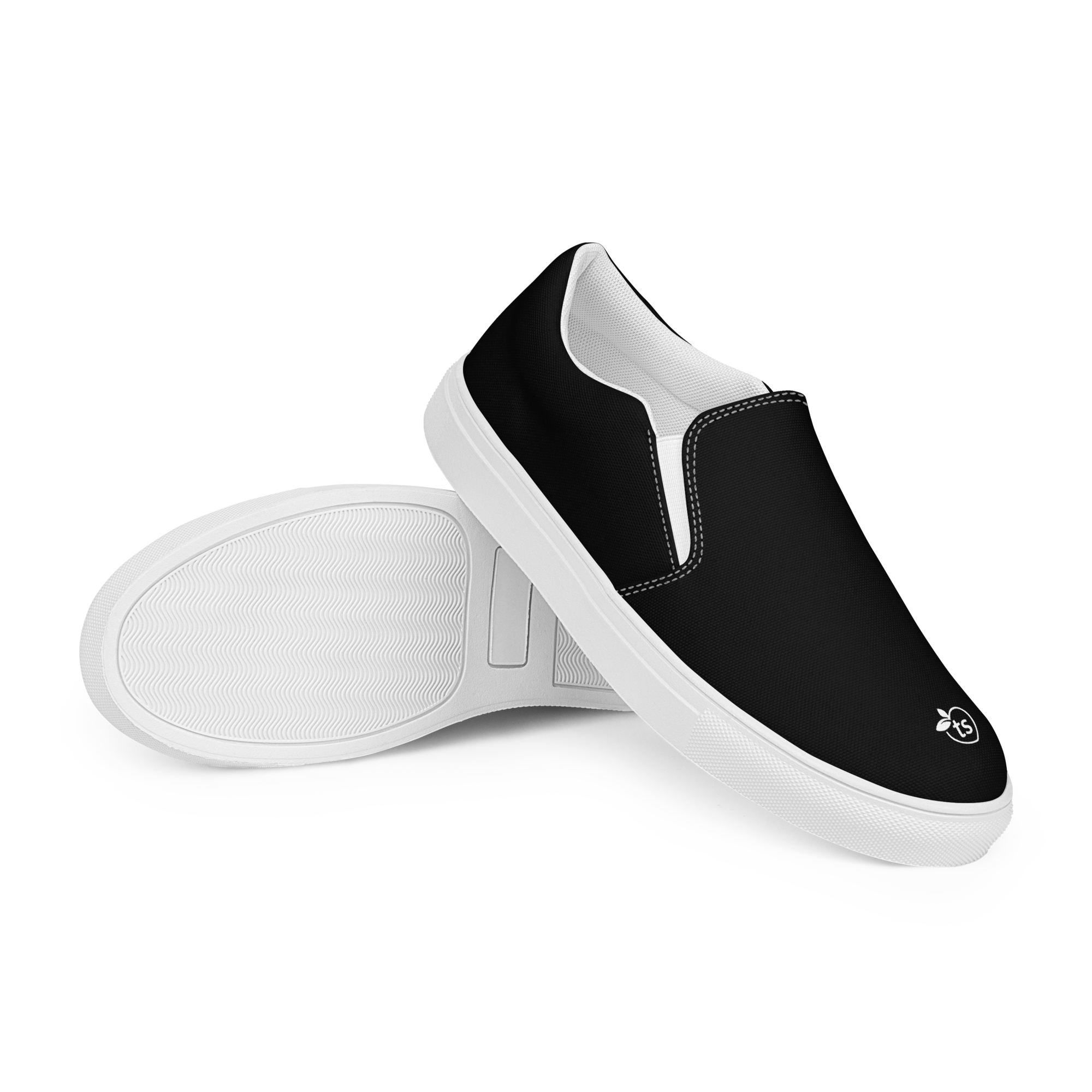 tsgabrielle® • Pour Lui • Chaussures en toile à enfiler • Noir - View 9