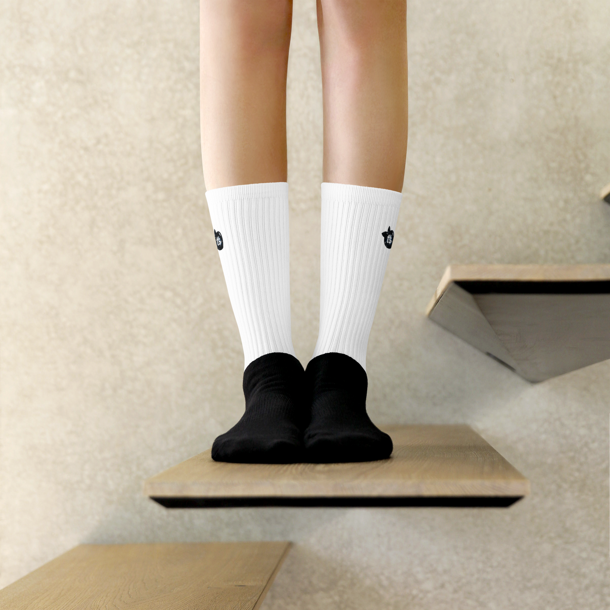 tsgabrielle® • Pour Elle • Chaussettes • Pêche Noire