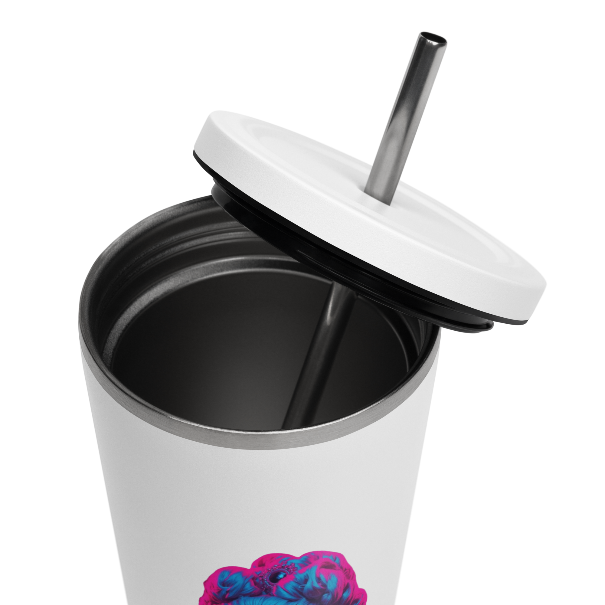 tsgabrielle® • Paris - Marie Antoinette • Tumbler • Acier inoxydable • Blanc • 20 oz - View 8