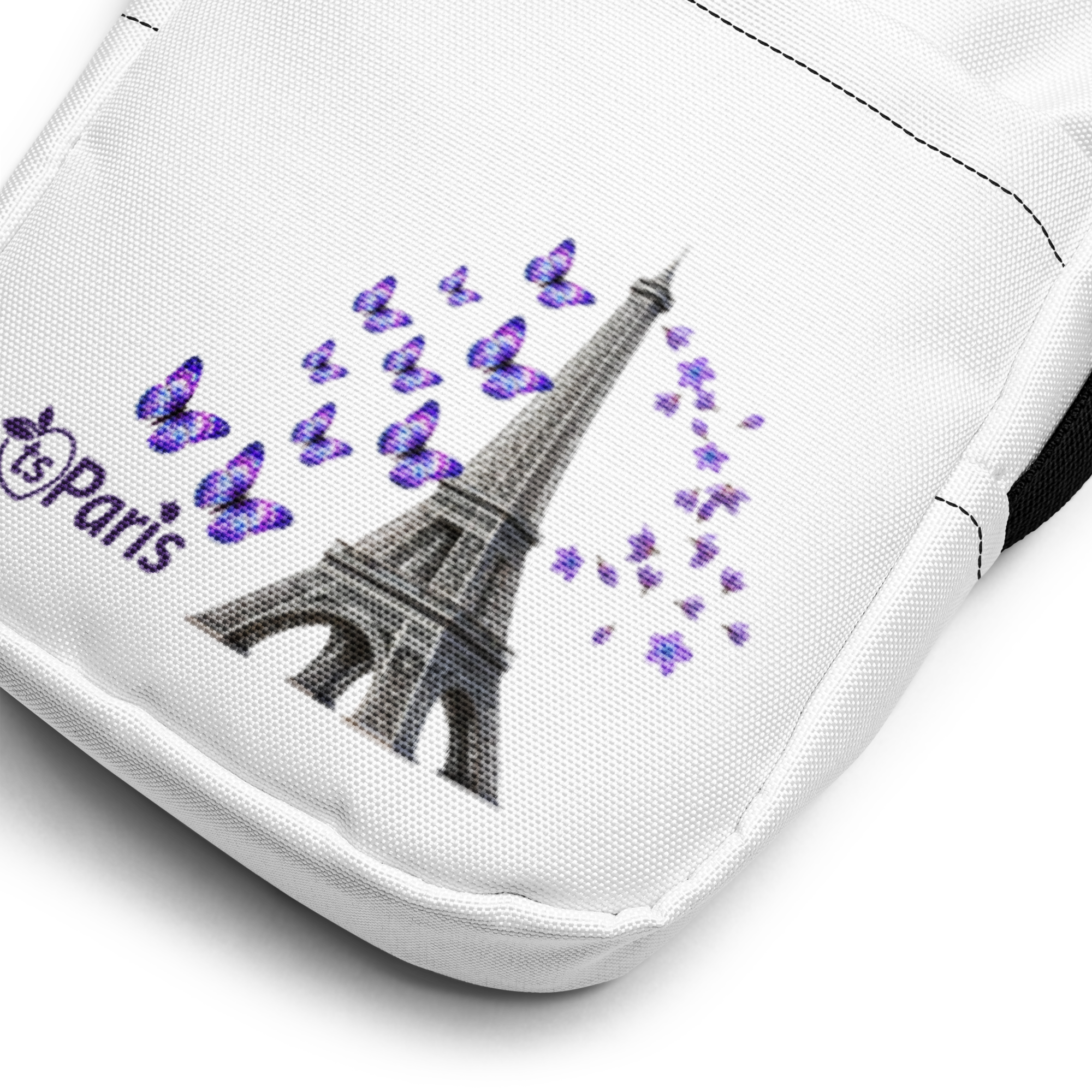 tsgabrielle® • Paris - Der Eiffelturm • Utility Crossbody Bag • Weiß - View 6
