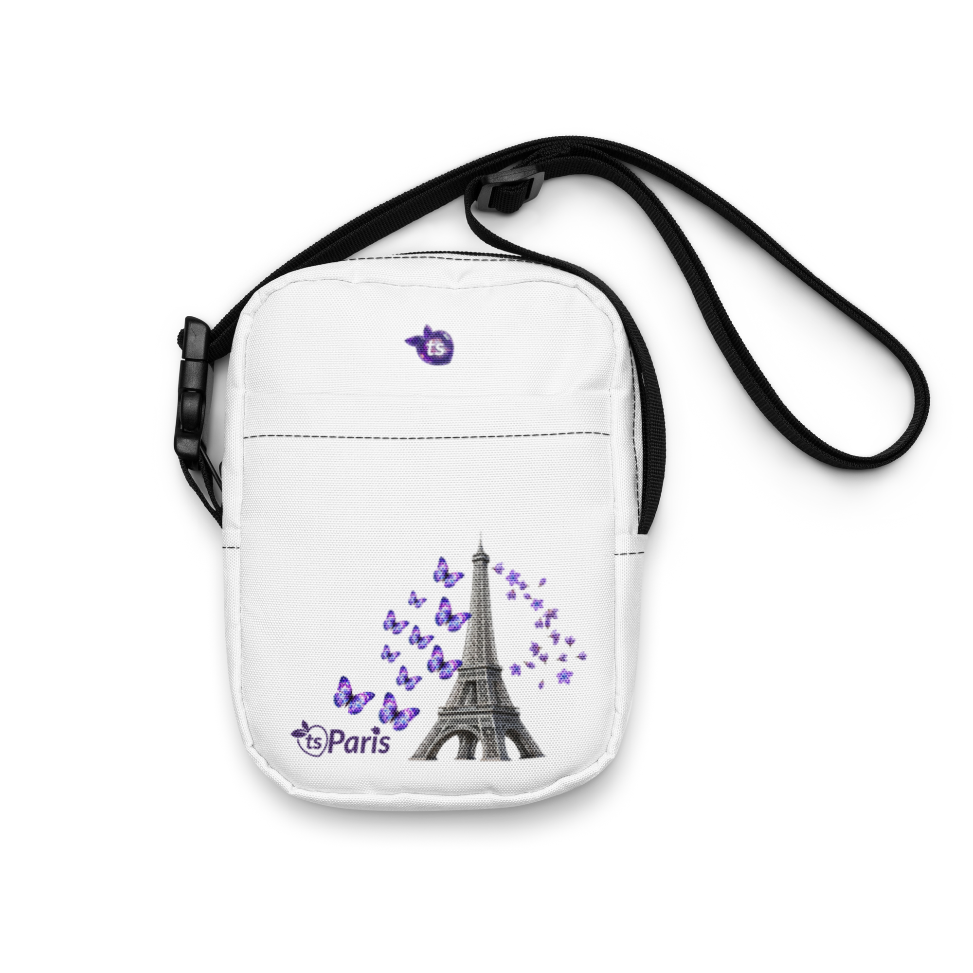 tsgabrielle® • Paris - Der Eiffelturm • Utility Crossbody Bag • Weiß - View 8