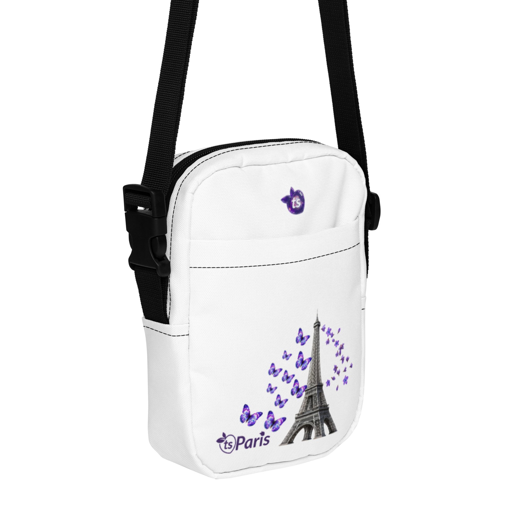 tsgabrielle® • Paris - Der Eiffelturm • Utility Crossbody Bag • Weiß - View 10