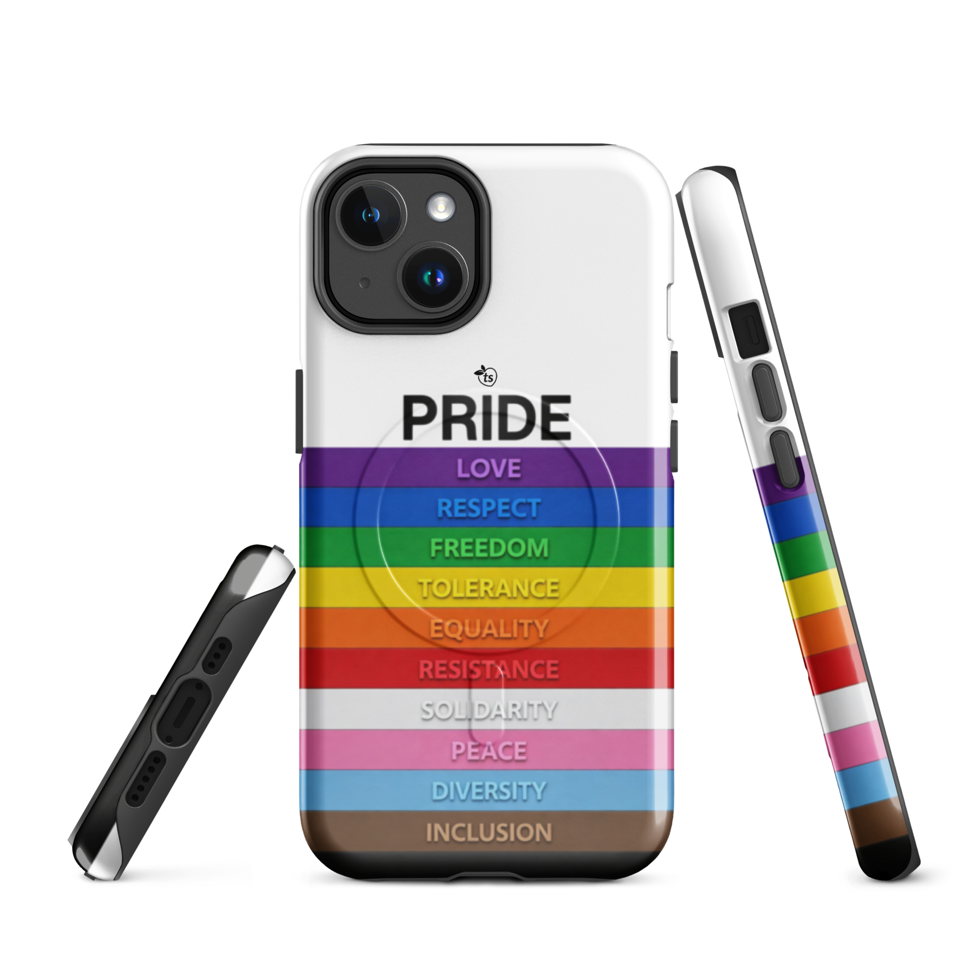 tsgabrielle® • Pride 26 • Coque renforcée MagSafe® compatible avec iPhone® • Modèles récents - View 2