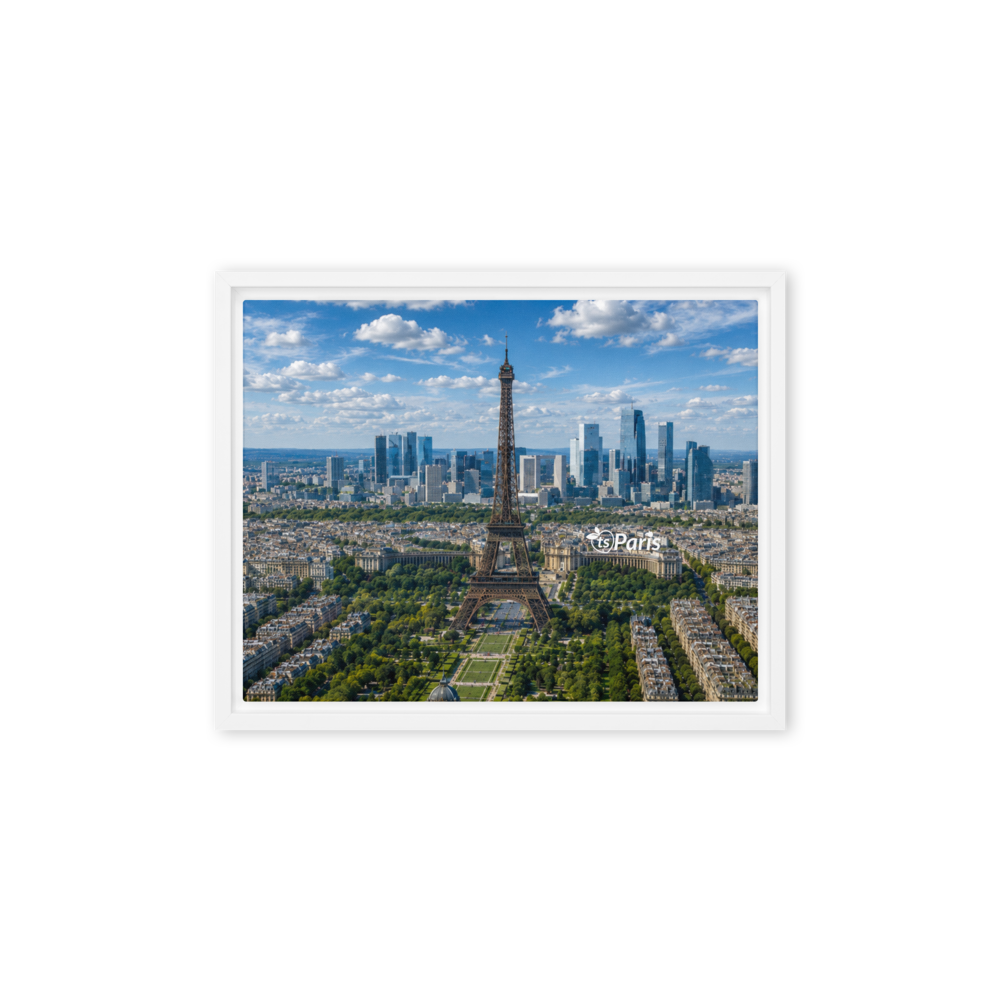 tsgabrielle® • Paris - La Tour Eiffel • Toile encadrée • 28 x 36 cm