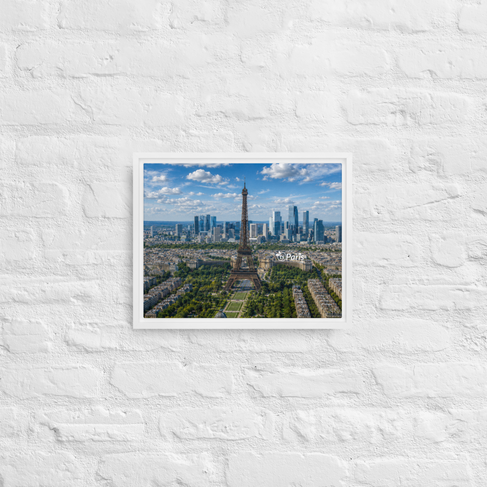 tsgabrielle® • Paris - La Tour Eiffel • Toile encadrée • 28 x 36 cm - View 6