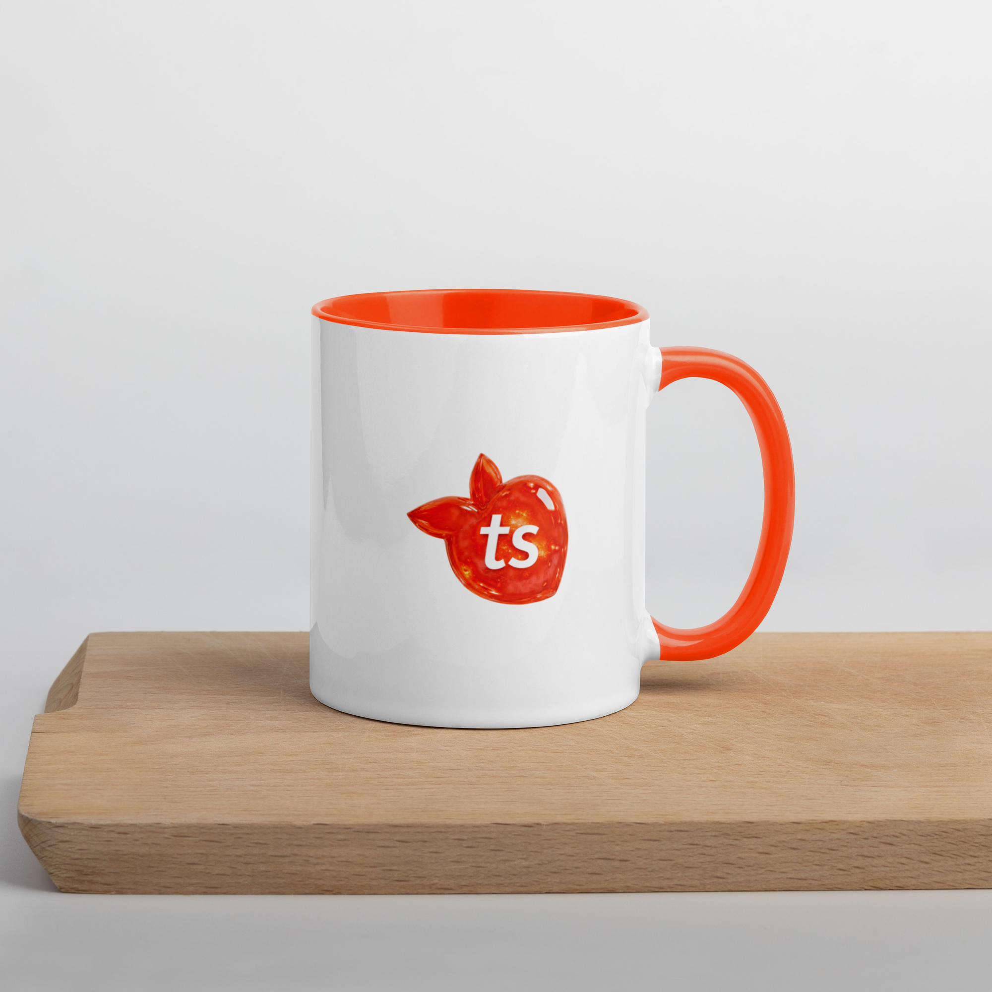tsgabrielle® • Mug avec intérieur orange • Céramique • 325 ml - View 8