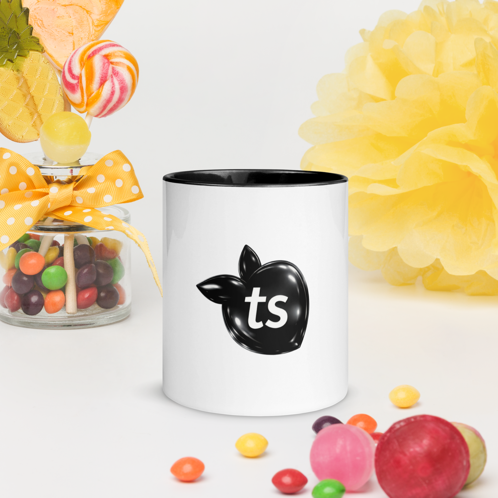 tsgabrielle® • Mug with Color Black Inside • Ceramic • 2 Sizes - View 7